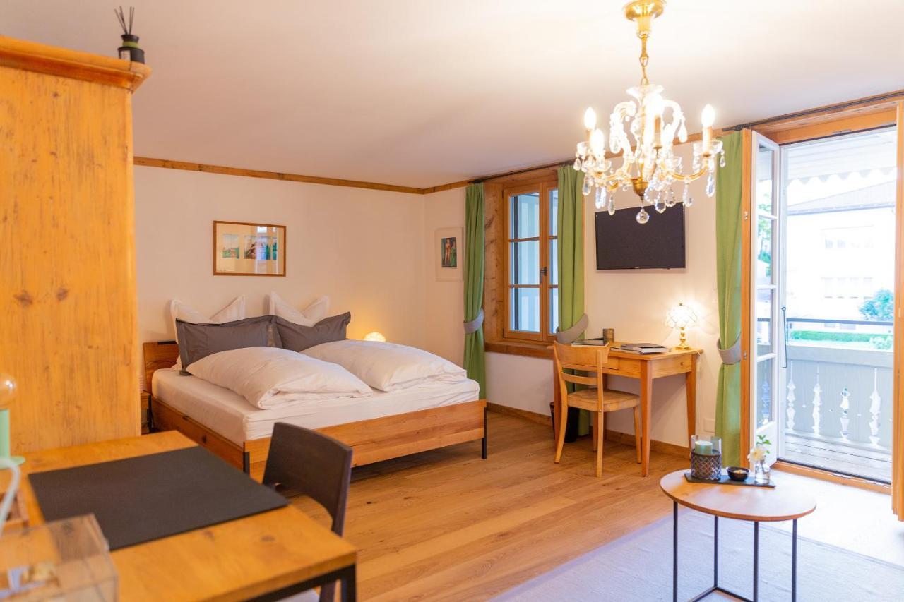 Gasthof Zum Schluessel La Meridienne Fribourg Sa Ueberstorf Kamer foto