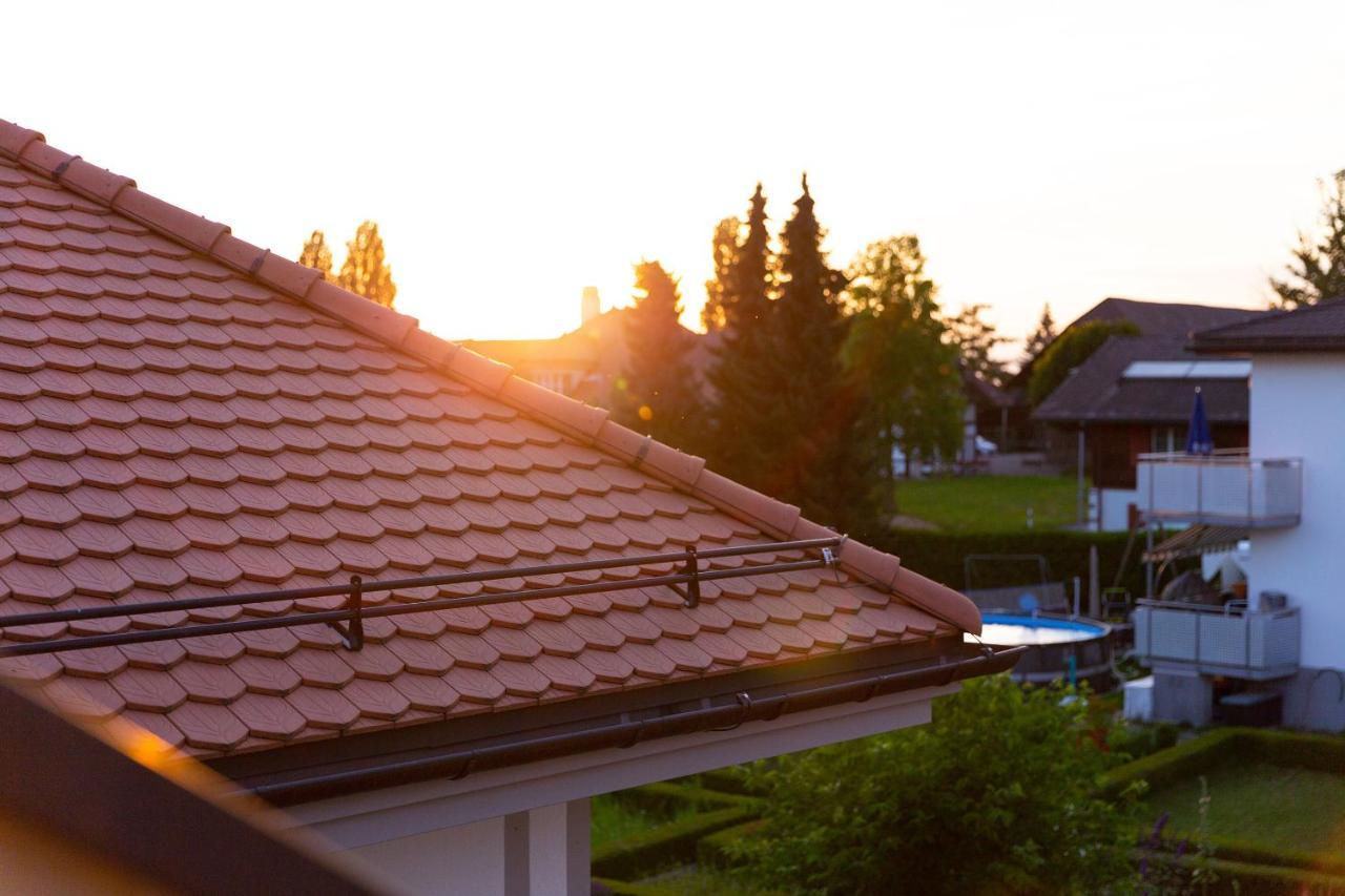 Gasthof Zum Schluessel La Meridienne Fribourg Sa Ueberstorf Buitenkant foto