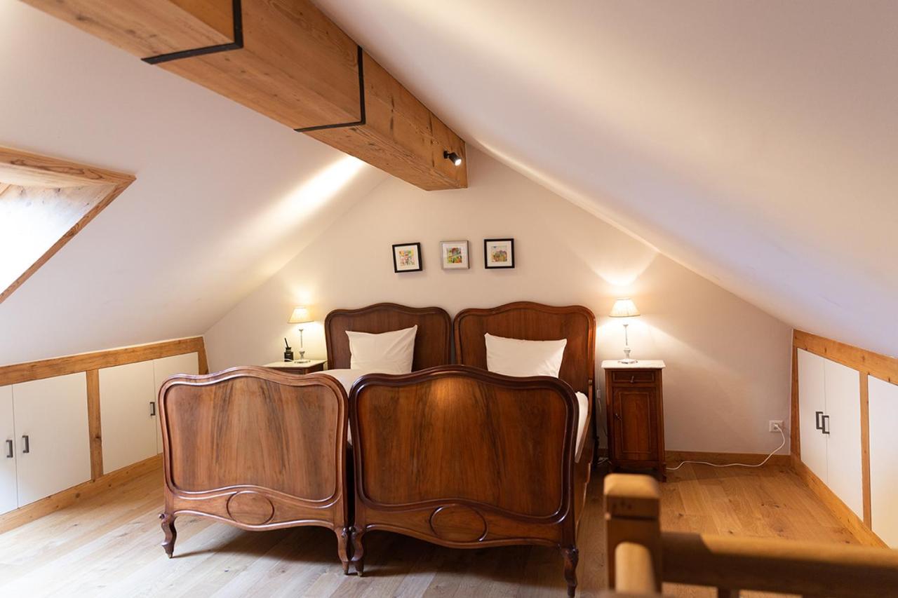 Gasthof Zum Schluessel La Meridienne Fribourg Sa Ueberstorf Buitenkant foto