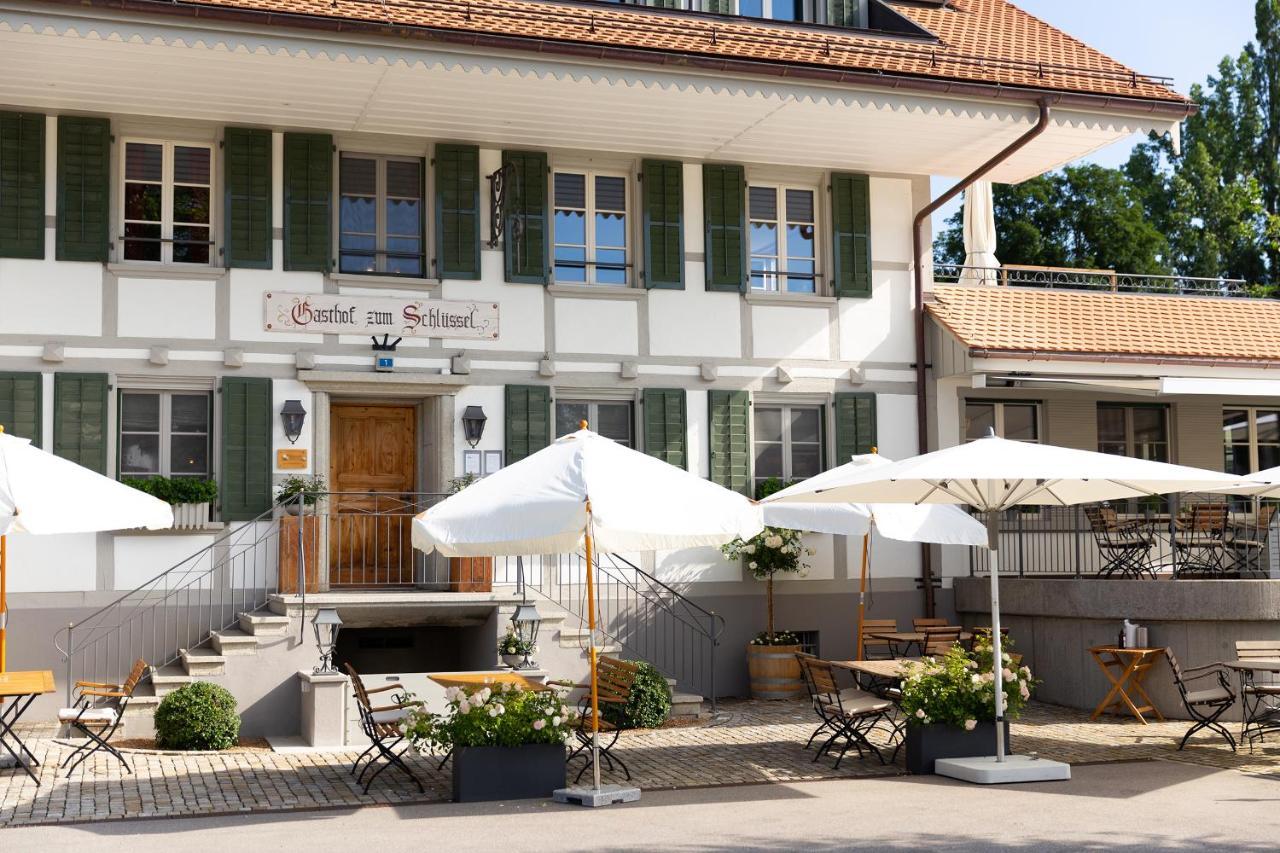 Gasthof Zum Schluessel La Meridienne Fribourg Sa Ueberstorf Buitenkant foto