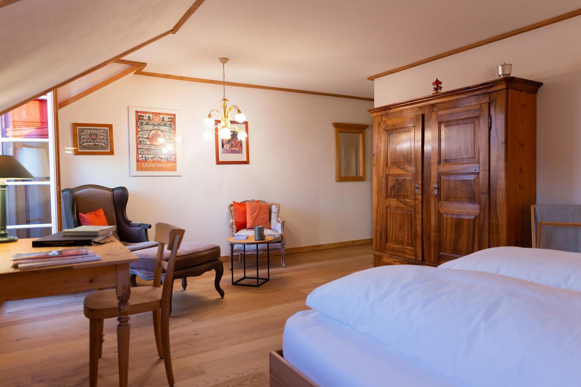 Gasthof Zum Schluessel La Meridienne Fribourg Sa Ueberstorf Kamer foto