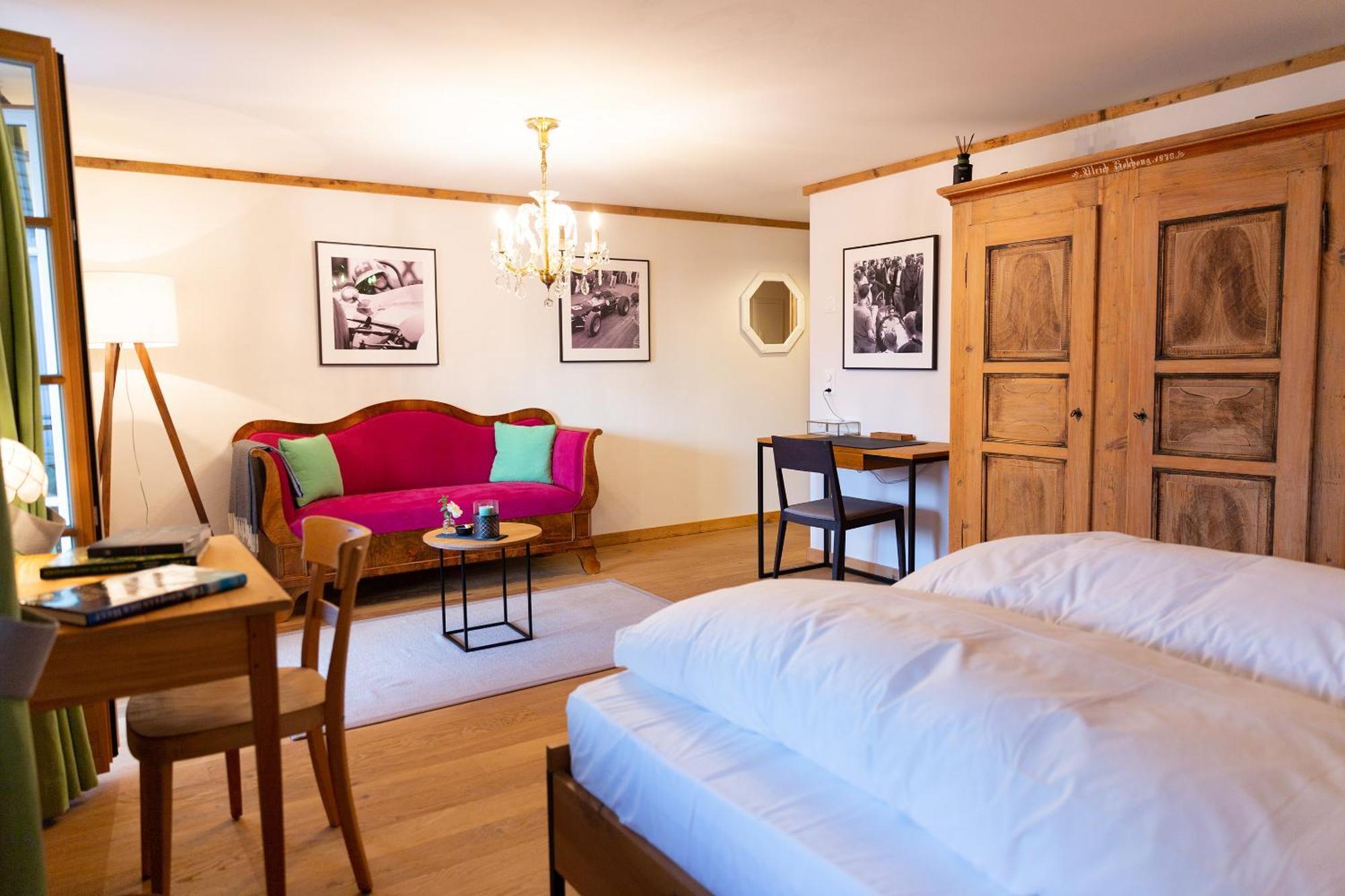 Gasthof Zum Schluessel La Meridienne Fribourg Sa Ueberstorf Kamer foto